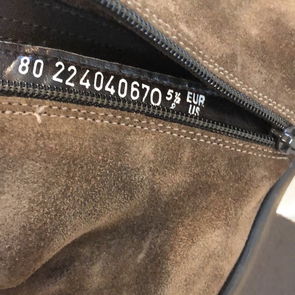 Practically NWOB Mephisto Graziela Brown Suede GENUINE LEATHER Ankle Boots Sz 8 - Picture 6 of 8